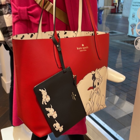 Kate Spade Disney X Kate Spade New York Cruella Tote Bag
Red Multi - Picture 10 of 16